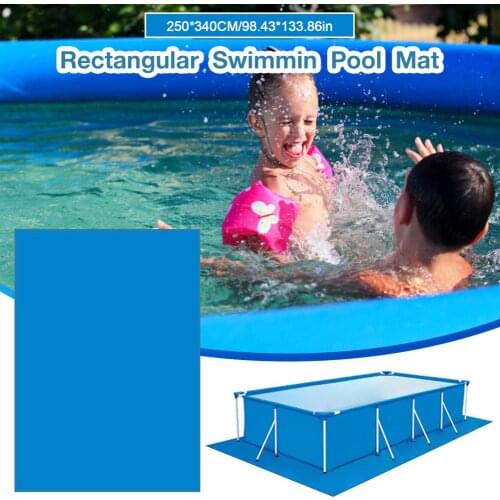 Swimming Pool Square Ground Cloth Lip Cover Dustproof Floor Cloth Mat Cover For Above Ground Pools Square Swimming Pool Mat