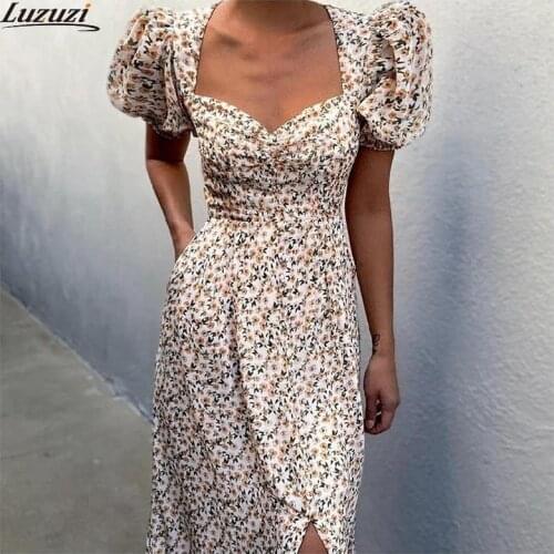 Стильные летние платья Luzuzi China At AliExpress