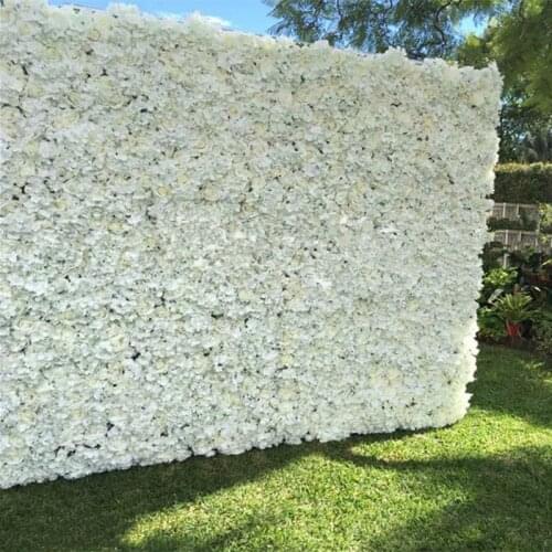 New Arrival Artificial Hydrangea Peony Rose Mix Flower Wall Wedding Backdrop Pillar Road Lead Decoration Supplies 20pcs/lot