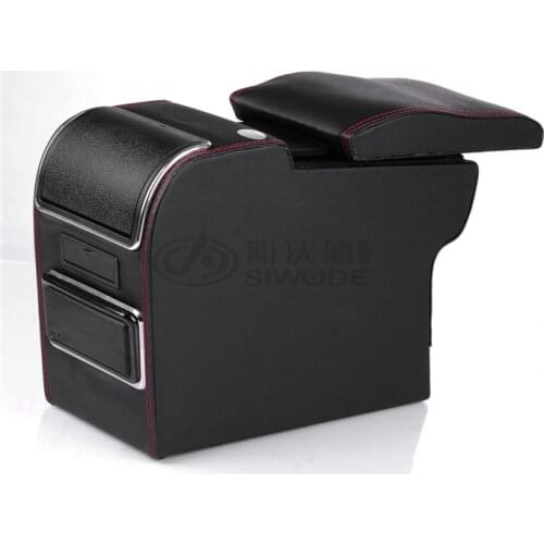 Suit for Peugeot 301 Car Elysee Sward Armrest Box Armrest Console Box Multifunction Special Car Armrest Box with USB Interface