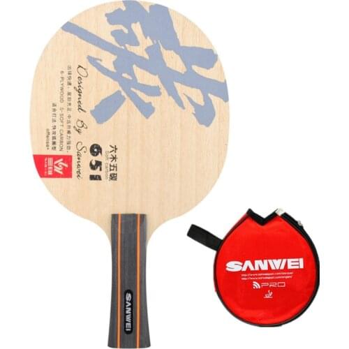 Sanwei 651 5 ply carbon OFF++ Table Tennis carbon Blade Ping Pong Racket Bat