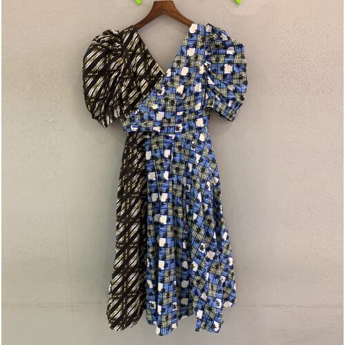 Red RoosaRosee Fashionable Dresses In A Cage