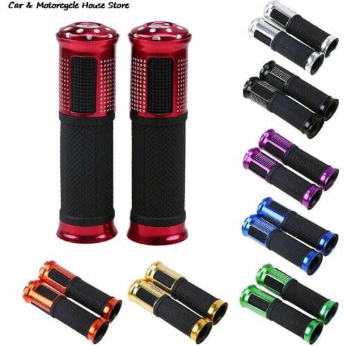 Motorcycle Scooter Grips Hand Rubber Pedal Biker Scooter Handlebar Grips Modified Handlebar Throttle Turn Grip Settle Grips