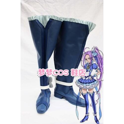 Japanese Anime Suite Pretty Cure Precure Cure Beat Cosplay Shoes Long Boots For Halloween Custom Made