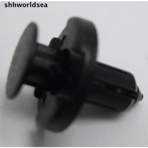 Shhworldsea 100pcs Free Shipping POM Black Push Type Retainer Fastener Clip For Nissan 11296-AG000