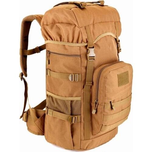 Large Capacity 50L Mens Travel Bag Man Backpack Polyester Bags Waterproof Shoulder Bags Computer Packsack