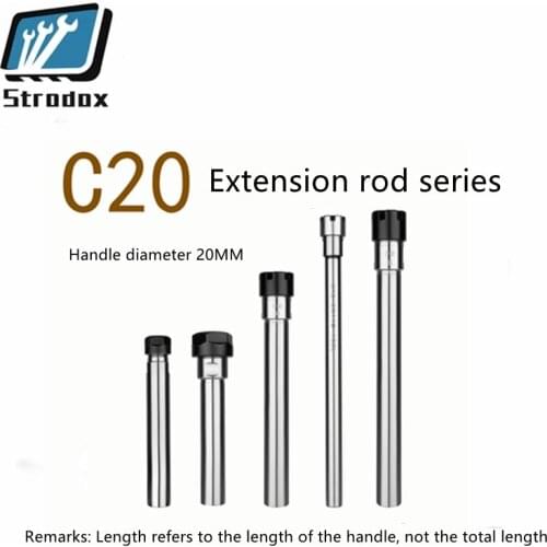 Extension rod straight shank extension rod C20-ER11A-100 C20-ER16A-100 C20-ER20A-100 C20-ER16M-100 various lengths A type M type