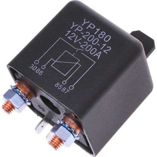 12V/24V DC 200A High Power Car Relay Truck Motor Continuous Type Automotive Switch