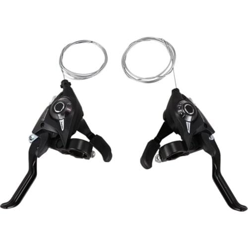 2Pcs MTB Bike Shifters EF51-7 3X7 21 Speed MTB Bicycle Bike Left Right Cycling Levers Derailleur Brake Lever Shifter Set