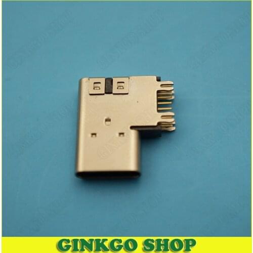 20pcs Side Vertical Type C Female Socket USB Jack Height 2.3mm-5.0 USB 3.1 Jack Connector 4Feet