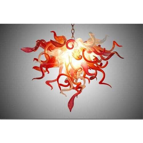 2017 new design LED lighting glass tube chandeliers