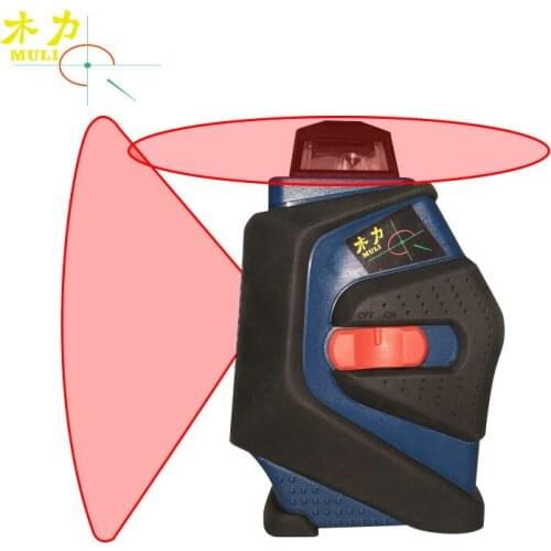 Infrared 5 Line Laser Level 360 Degree Automatic Horizontal Slant and Vertical Laser Levels for Bricklayer / Woodworking