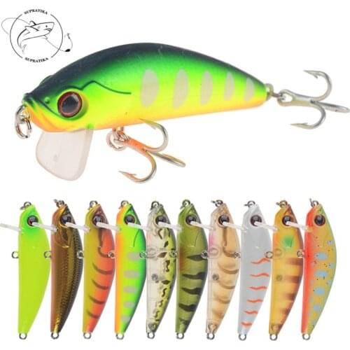 Mandarin Fish Bionic Bait 10 Colors 6.5cm/6.5g Hard Bait 3D Eyes Outdoor Fishing Lure Bait 8# With Sharp Hook