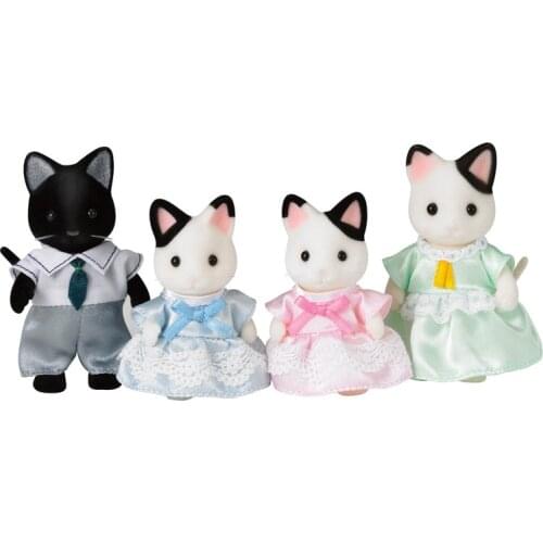 Geniune Sylvanian Doll Families Dollhouse Animal Figures furniture set clothes house food without package