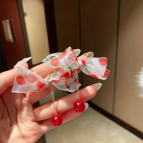 Summer new style personality creative bow pendant earrings luxury fashion casual banquet party earrings for women