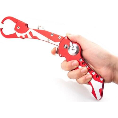 Fishing Grip Non�Slip Durable Aluminium Alloy Portable Fish Pliers for Outdoor