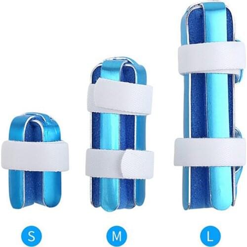 Mallet Aluminum & Foam Support Brace Finger Splint Hand Trigger Hand Splint Recovery Injury Pain Bending Deformation Correction