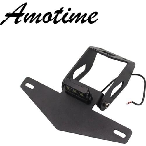 Lighted license plate frame HolderFor Kawasaki ninja250 ninja400 Z400 Z650 ninja650 Z900 Z900RS CAFE