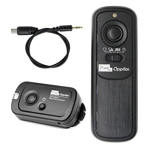 Pixel RW-221/S2 Wireless Shutter Release Timer Remote Control RW-221 For Sony A7 A7R A7S NEX-3NL A5000 A6000 A58 A3000 A5000