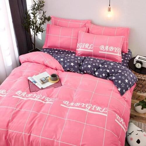 Luxury Fundas Nordicas Individual Queen Size Jogo Casal Linge Lit Bedding Ropa De Cama Cotton Bed Sheet And Quilt Cover Set