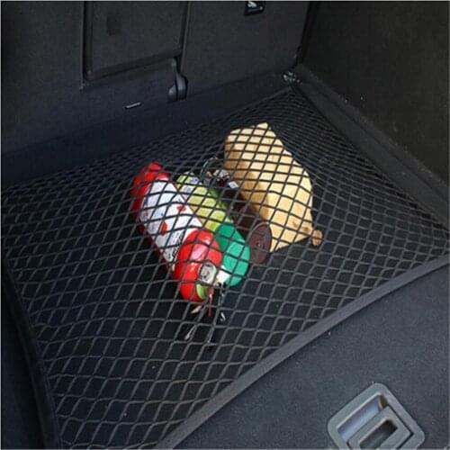 Car Trunk Mesh Net Cargo Bag For Alfa Romeo Giulia Stelvio MiTo Giulietta Tonale ALFA 4C Disco Volante Gloria
