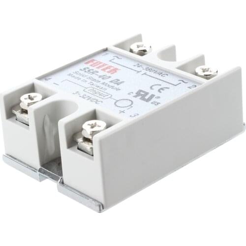SSR-40DA Solid Relays 3-32V DC / 380V 24-AC / 40A Solid State Relay