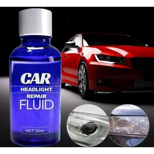 30ML Universal Car Headlight Scratches Remover Retreading Spray Maintenance Tool Auto Head Light Polish Repair Fluid Clean Tools