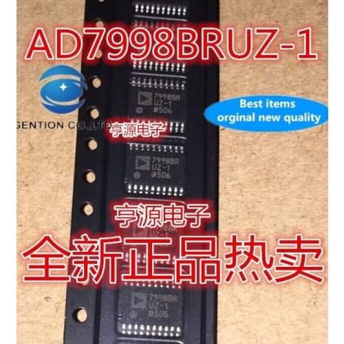 5PCS AD7998BRU-1 AD7998BRUZ-1 AD7998 7998BR TSSOP-20 in stock 100% new and original