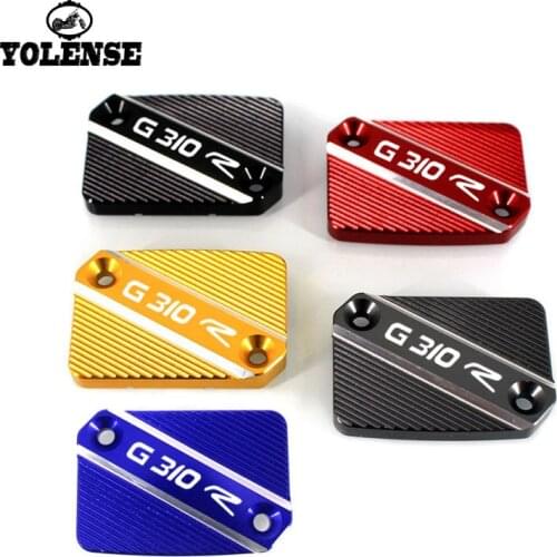 Motorcycle Accessories CNC Aluminum Front Brake Clutch Cylinder Fluid Reservoir Cover For BMW G310R G310 R G 310R 2017 2018