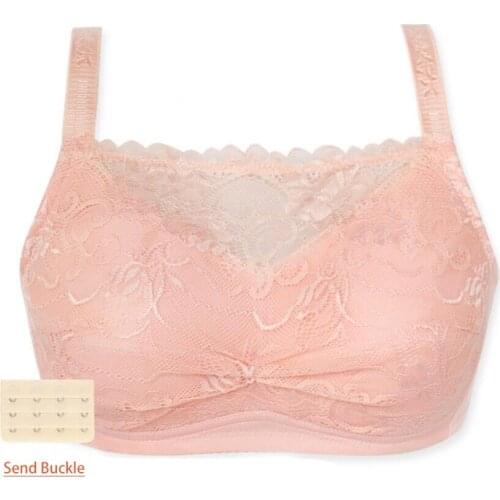 Mastectomy Bra Lace No Steel Ring Thin Section for Silicone Breast Prosthesis Fake Boobs Pocket Bra