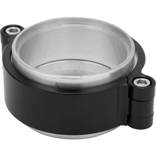 HD Clamp Aluminum Alloy Black 800PSI for Automotive Turbo 2.5in Intercooler Pipeline Car Accessories HD Clamp Replacement