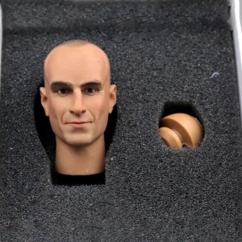 HP060 1/6 Male Head Sculpt PVC Daniel Day-Lewis Male Head Carving Fit 12'' Action Figure Body