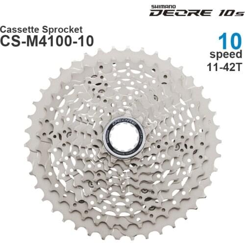 SHIMANO DEORE M4100 10v Cassette Sprocket 10-Speed - HYPERGLIDE -11-46T, 11-42TOriginal