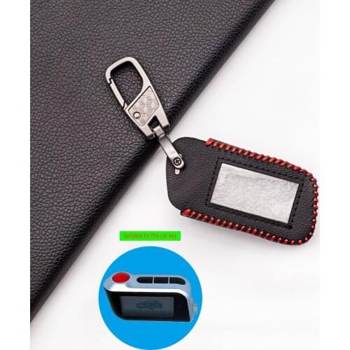 Starline A93 Carrying Leather case cover for starline A93 A63 A36 A39 lcd two way car remote controller auto alarm