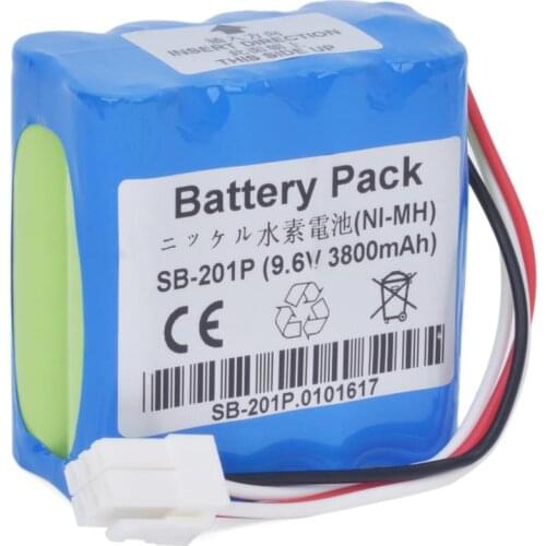 Best 3800mAH New Vital Signs Monitor battery for NIHON KOHDEN PVM-2700 PVM-2703 PVM-2701 SB-201P X076