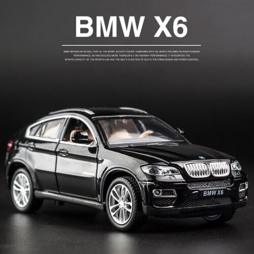 1:32 BMW X6 SUV Alloy Car Diecasts & Toy Vehicles Toy Car Metal Collection Model Car High Simulation Model Toys For Kids Gift