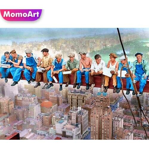 MomoArt Diamond Painting Man New Arrival Diamond Mosaic Portrait Cross Stitch Kits Embroidery Full Square Round Home Decoration
