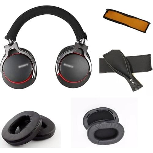 Soft Sponge foam Earmuff Cup Cushion Ear Pads Earpads Headband For SONY MDR 1R 1RNC 1RMK2 1RBTMK2 1A DAC 1ABT Headphones
