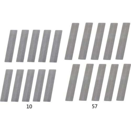 RipengPI 10pcs 11*57mm Shrapnel Gasket Air Compressor Spare Paper for Piston Compressor Valve High Quality Valve Plate