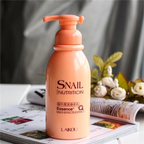 LAIKOU Snail Incense Moisturizing Body Lotion Whitening 250G Can Protect Wet Moist Skin Deep Supplementary Water Body Creams