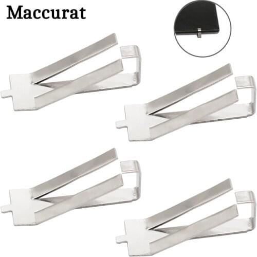 4/8pcs Stainless Steel Glass Heated Bed Clip Clamp 3D Printer Parts Heatbed Clip For Ultimaker Ender3 Build Platform Retainerc