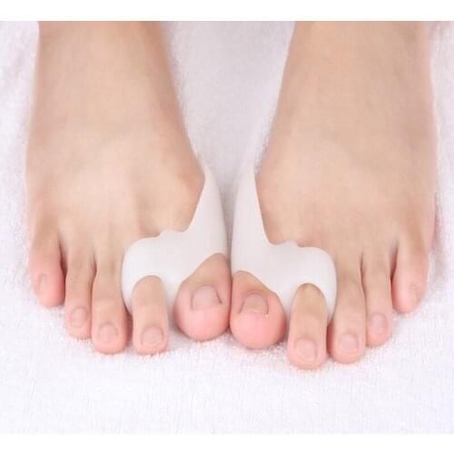 1 Pair Fashion Feet Care Hallux Valgus Tool Care Corrector Thumb Braces & Supports Toe Separators Big Toe Repair Orthotics