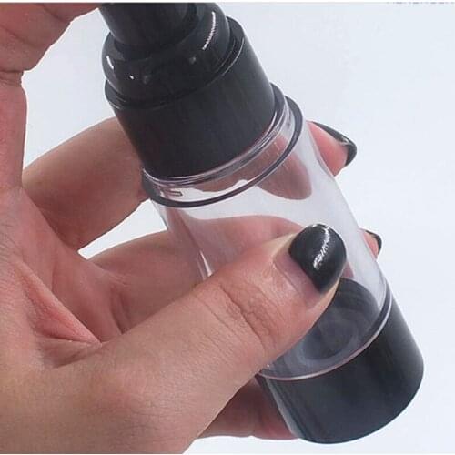 1Pc Plastic Portable Airless Bottle Cosmetic Treatment Pump Travel Empty Container Perfume Bottle