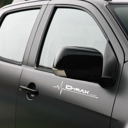 2 Pcs Vinyl Car Sticker Car Decal Styling For Isuzu Dmax