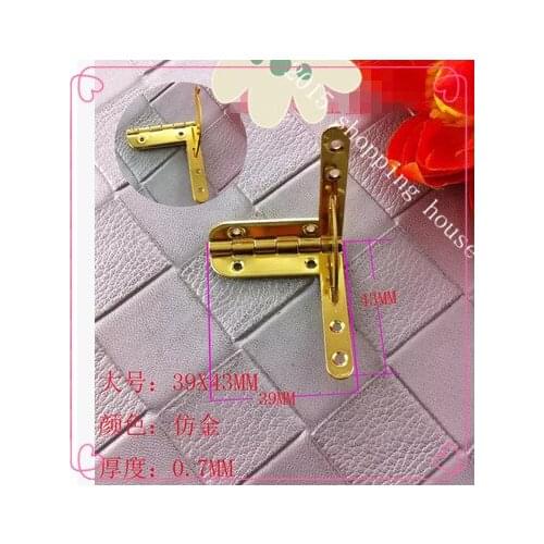 A01 Hinges for wooden wine box & decorative plane antique hinge box seven croos herringbone iron hinges accessories gift box