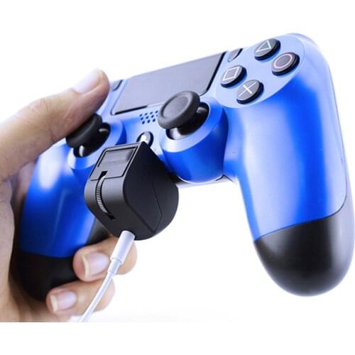 PS4 Accessories For PS4 Gamepad For Dualshock4 Controller Volume Mic Mute Control 3.5mm Joystick Headset Adapter Wired Headphone