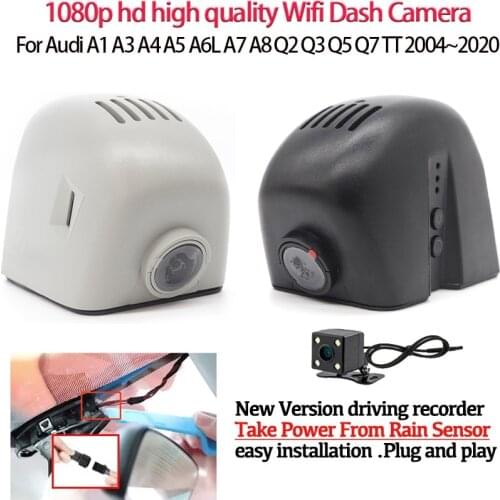 HD 1080P Car DVR Dual Core DVR Wifi Dash Camera Video Recorder For Audi A1 A3 A4 A5 A6L A7 A8 Q2 Q3 Q5 Q7 TT rs5 rs7 tt b4 b5 b6