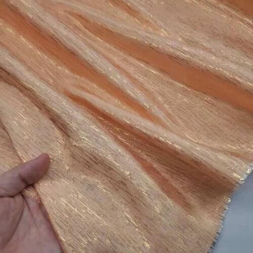 Shiny Cotton Jacquard Shimmer Fabric Bridal Skirt Bag Curtain Material