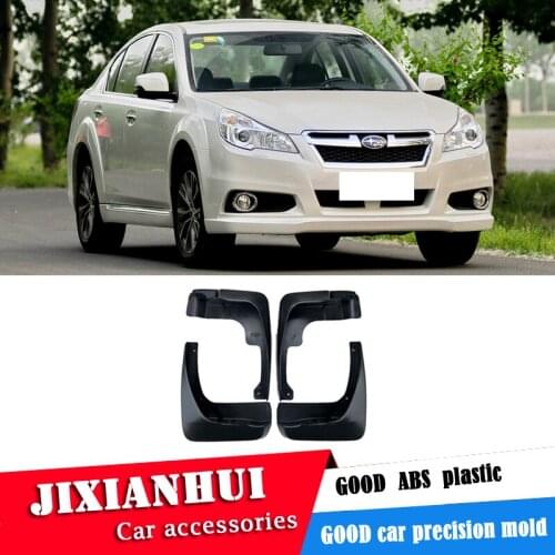 For Subaru Legacy 2010-2014 Mudflaps Splash Guards Front With color and rear Mud Flap Mudguards Fender Modified special