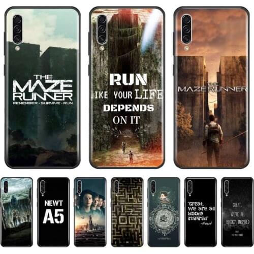The Maze Runner Luxury Unique Phone Cover For Samsung A20 A30 30s A40 A7 2018 J2 J7 prime J4 Plus S5 Note 9 10 Plus